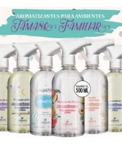 aromatizante ambiental y de telas millanel x 500ml  obelisco