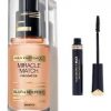 base max factor miracle match con mascara de regalo.2 tonos
